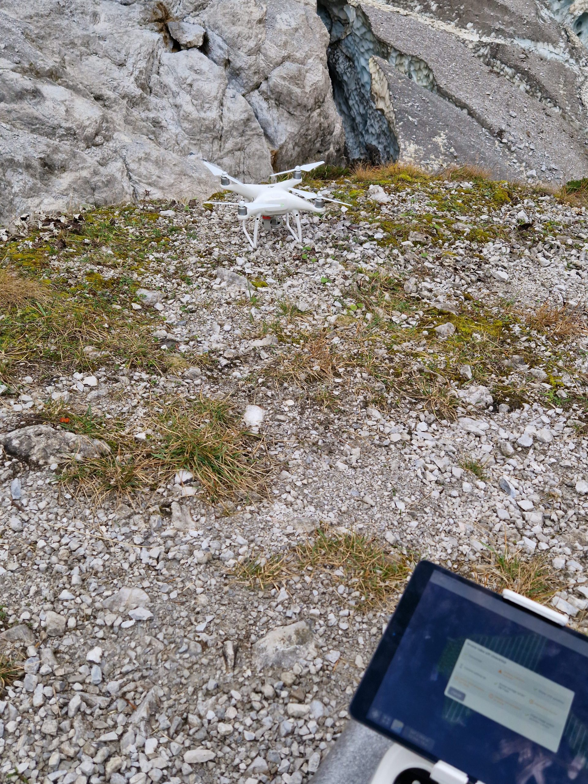 DJI Phantom 4 Pro vor dem Start