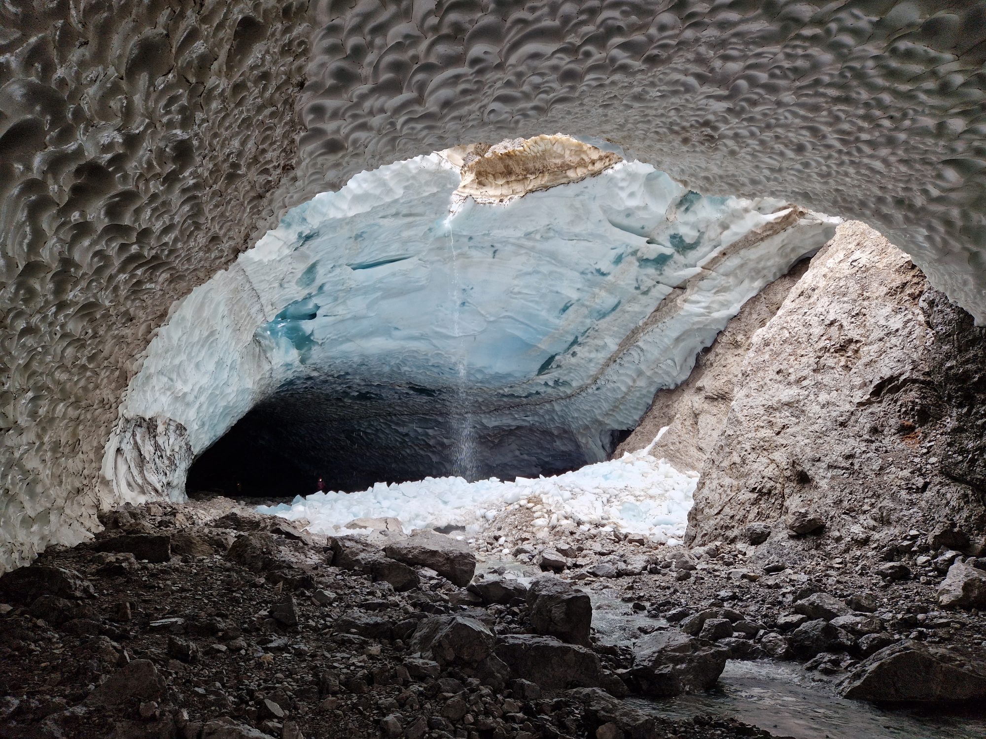 Eiskapelle von Innen