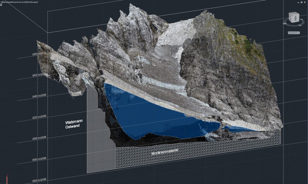 Schnitt durch die Punktwolke